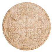 Loloi Anastasia AF 15 Ivory Lt. Gold Area Rug Rugs Loloi 5' 3" x 5' 3" Round 