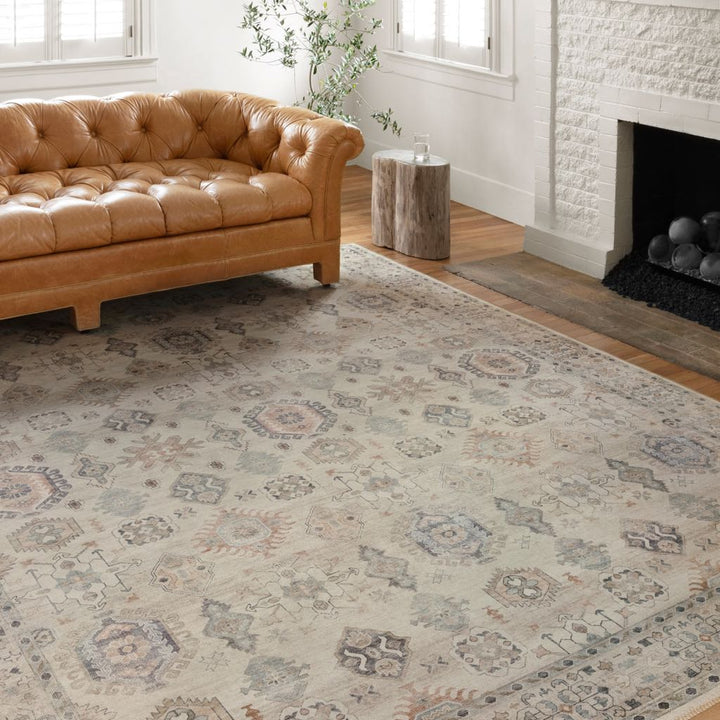 Loloi II Hathaway HTH 04 Beige / Multi Area Rug Rugs Loloi II 