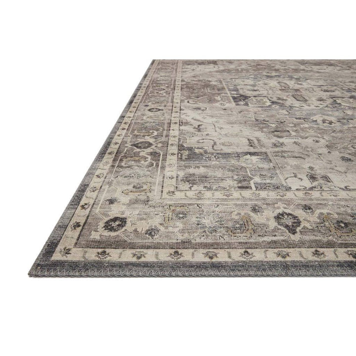 Loloi II Hathaway HTH 05 Grey / Brown / Ivory Area Rug Rugs Loloi 