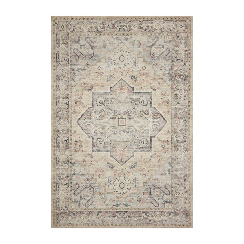 Loloi II Hathaway HTH 07 Multi / Ivory Area Rug Rugs Loloi 2’ x 5’ Runner 