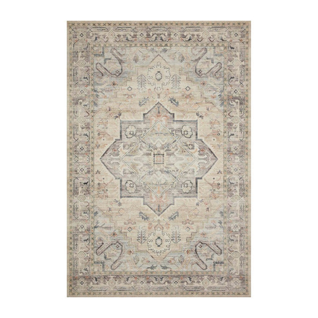 Loloi II Hathaway HTH 07 Multi / Ivory Area Rug Rugs Loloi 2’ x 5’ Runner 