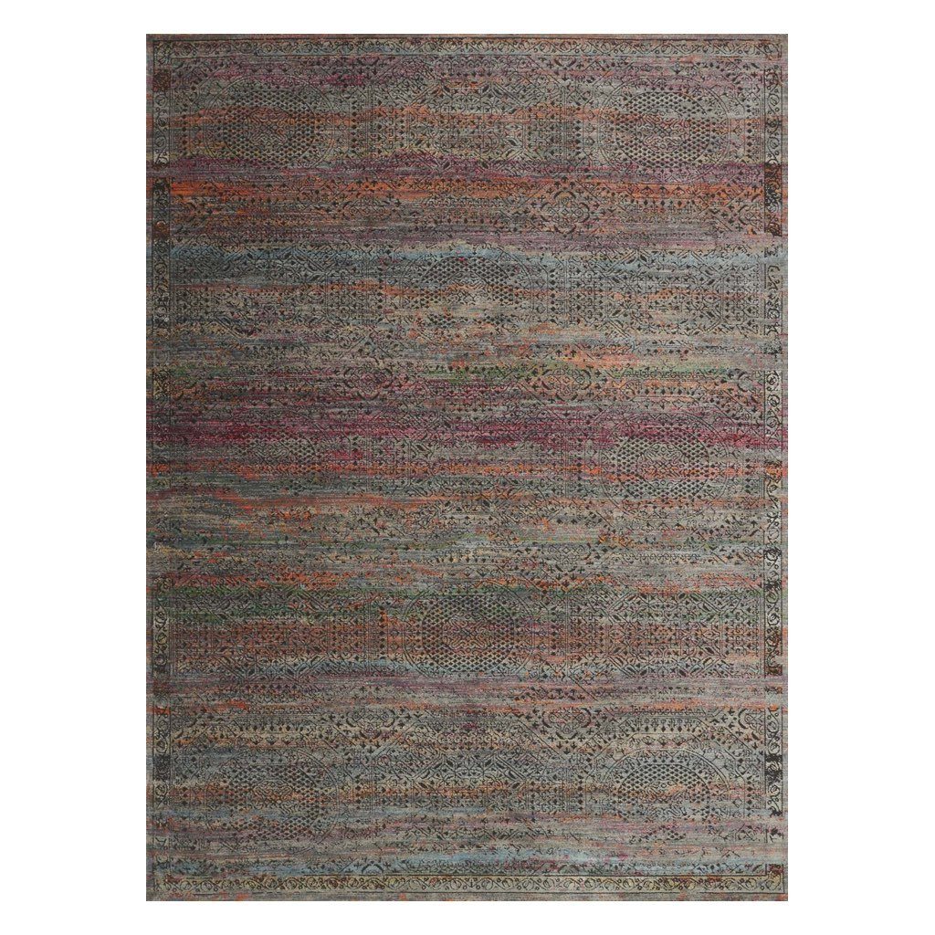 Loloi Javari JV 02 Charcoal Sunset Area Rug Rugs Loloi 3' 7" x 5' 2" Rectangle 