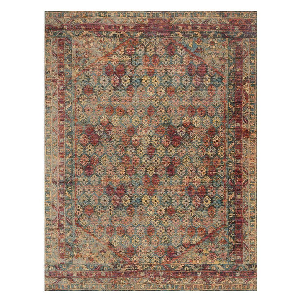 Loloi Javari JV 03 Slate Berry Area Rug Rugs Loloi 3' 7" x 5' 2" Rectangle 