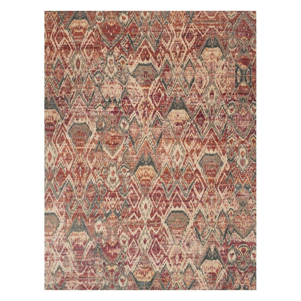 Loloi Javari JV 04 Berry Ivory Area Rug Rugs Loloi 3' 7" x 5' 2" Rectangle 