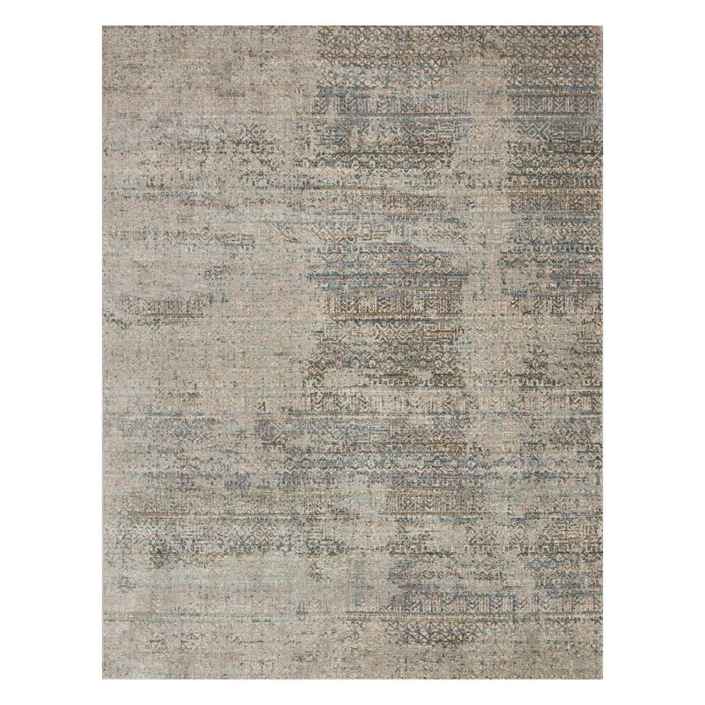 Loloi Javari JV 05 Ivory / Sea Area Rug Rugs Loloi 3' 7" x 5' 2" Rectangle 