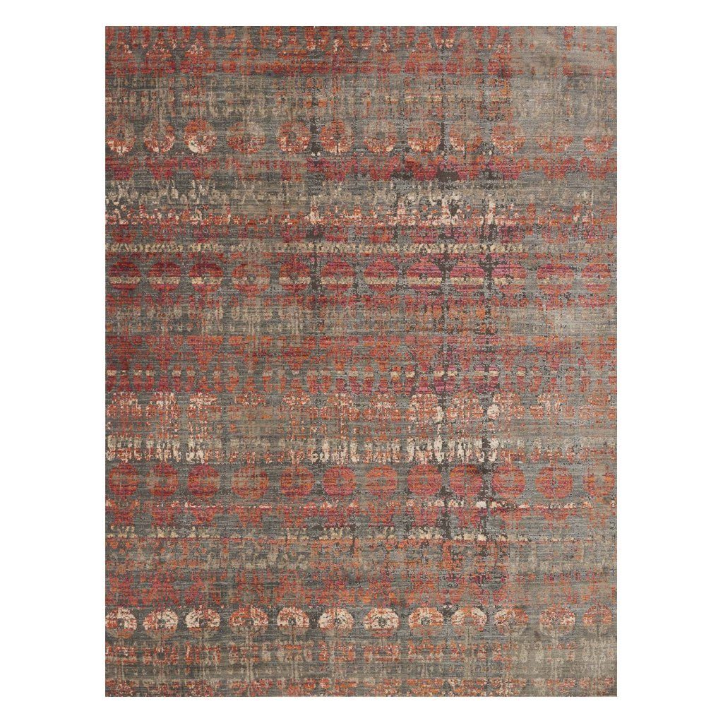 Loloi Javari JV 07 Steel Sunrise Area Rug Rugs Loloi 3' 7" x 5' 2" Rectangle 