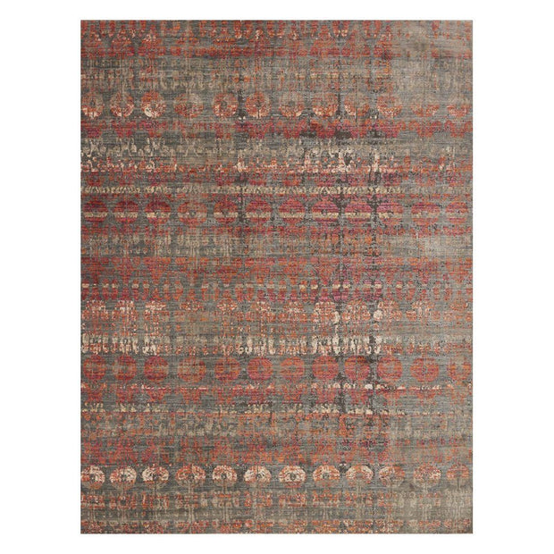 Loloi Javari JV 07 Steel Sunrise Area Rug Rugs Loloi 3' 7" x 5' 2" Rectangle 