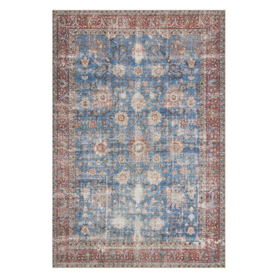 Loloi Loren LQ 01 Blue Brick Area Rug Rugs Loloi 2' 3" x 3' 9" Runner 