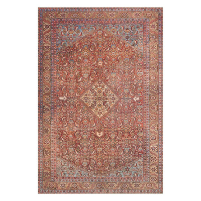 Loloi Loren LQ 06 Red Multi Area Rug Rugs Loloi 3' 6" x 5' 6 Rectangle 