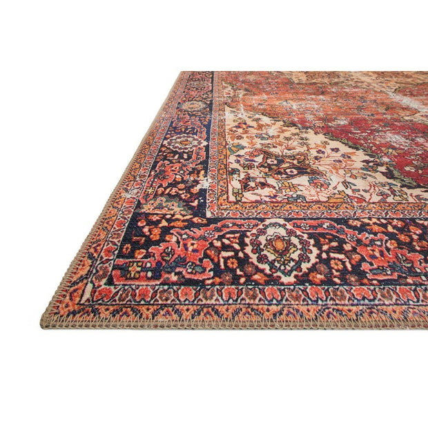 Loloi Loren LQ 07 Red / Navy Area Rug Rugs Loloi 