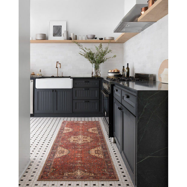 Loloi Loren LQ 07 Red / Navy Area Rug Rugs Loloi 