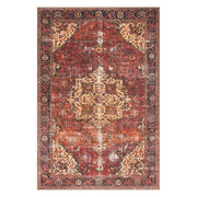 Loloi Loren LQ 07 Red / Navy Area Rug Rugs Loloi 3' 6" x 5' 6" Rectangle 
