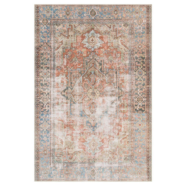 Loloi Loren LQ 15 Terracotta Sky Area Rug Rugs Loloi 2' 3" x 3' 9" Runner 