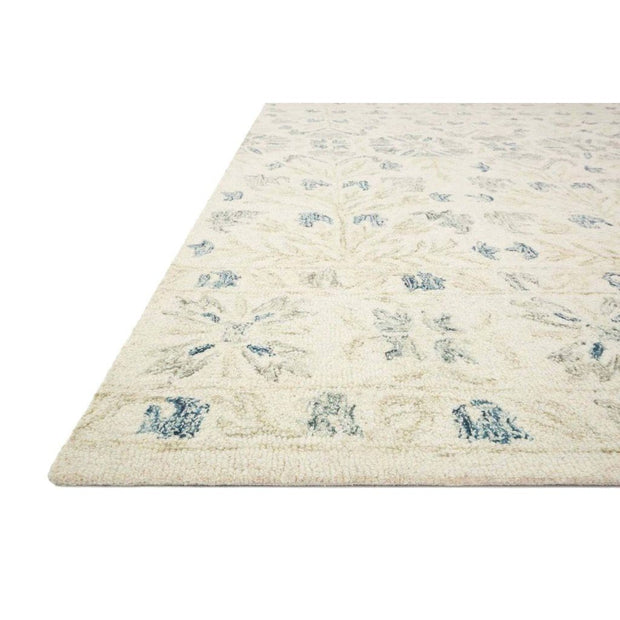 Loloi Norabel NOR 02 Ivory / Grey Area Rug Rugs Loloi 