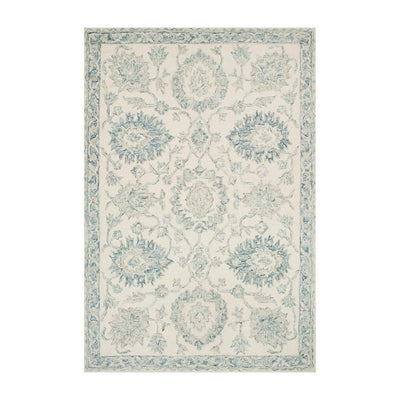 Loloi Norabel NOR 04 Ivory / Blue Area Rug Rugs Loloi 2’ 3" x 3’ 9” Rectangle 