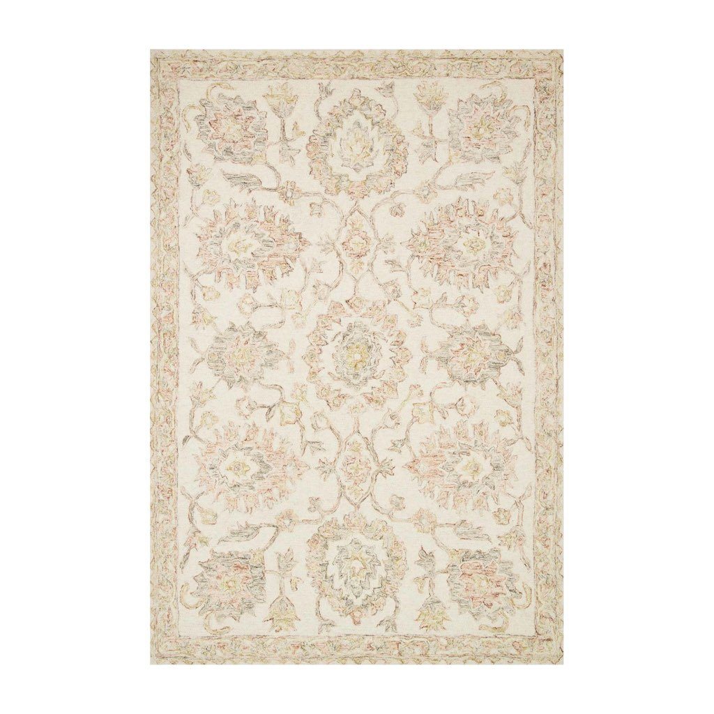 Loloi Norabel NOR 04 Ivory / Blush Area Rug Rugs Loloi 2’ 3" x 3’ 9” Rectangle 
