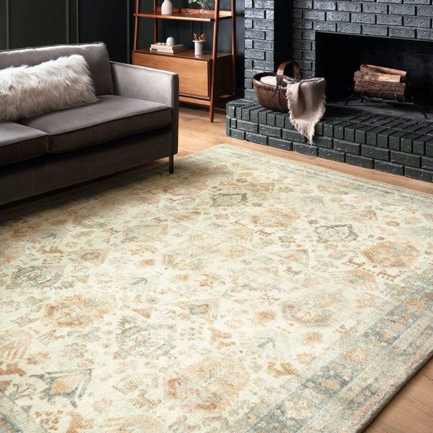 Loloi II Rosette ROS 01 Beige / Multi Area Rug Rugs Loloi 