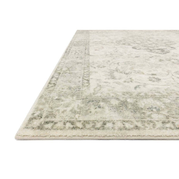 Loloi II Rosette ROS 02 Ivory / Silver Area Rug Rugs Loloi 