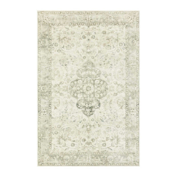 Loloi II Rosette ROS 02 Ivory / Silver Area Rug Rugs Loloi 2’ 2" x 3’ 8” Rectangle 