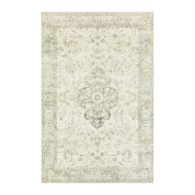 Loloi II Rosette ROS 02 Ivory / Silver Area Rug Rugs Loloi 2’ 2" x 3’ 8” Rectangle 