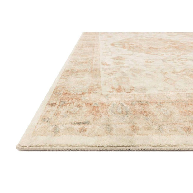 Loloi II Rosette ROS 03 Ivory / Red Area Rug Rugs Loloi 