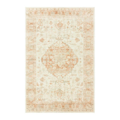 Loloi II Rosette ROS 03 Ivory / Red Area Rug Rugs Loloi 2’ 2" x 3’ 8” Rectangle 