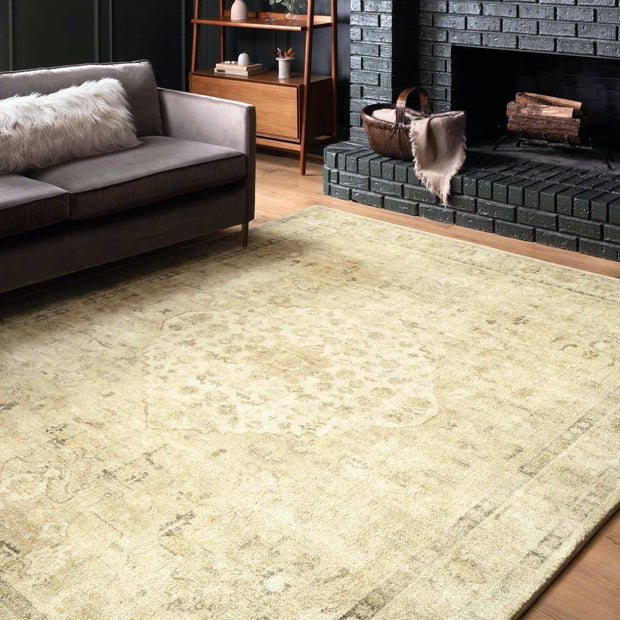 Loloi II Rosette ROS 05 Beige / Ivory Area Rug Rugs Loloi 