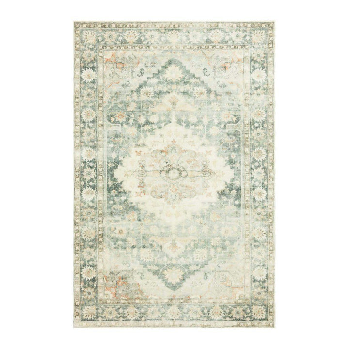 Loloi II Rosette ROS 08 Blue / Green Area Rug Rugs Loloi 2’ 2" x 3’ 8” Rectangle 