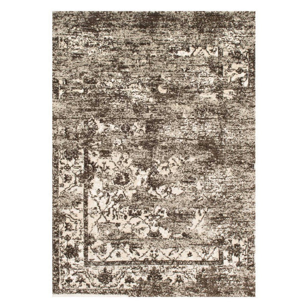 Loloi Viera VR 01 Mocha / Ivory Area Rug Rugs Loloi 3' 10" x 5' 7" Rectangle 