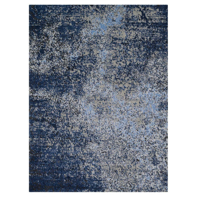 Loloi Viera VR 07 Grey Navy Area Rug Rugs Loloi 3' 10" x 5' 7" Rectangle 