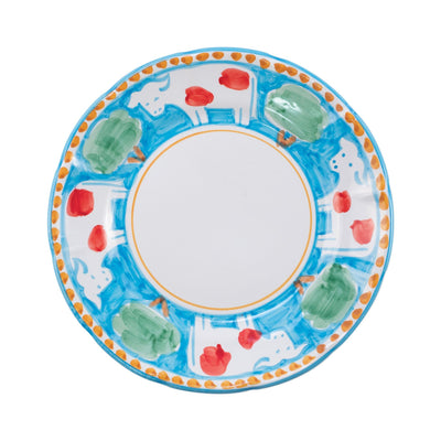 Vietri Campagna Mucca Dinner Plate Dinnerware Vietri 