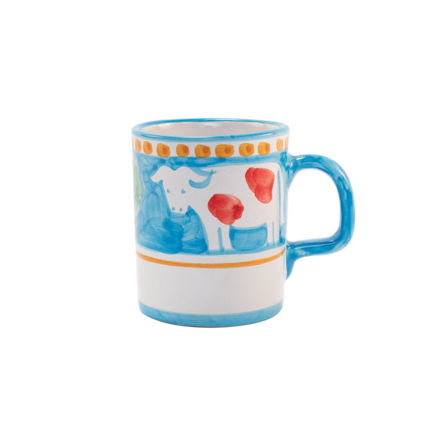 Vietri Campagna Mucca Mug Dinnerware Vietri 