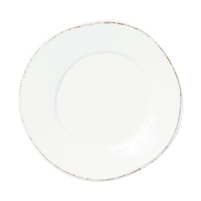 Vietri Melamine Lastra White Dinner Plate Dinnerware Vietri 