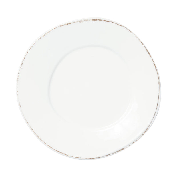 Vietri Melamine Lastra White Dinner Plate Dinnerware Vietri 