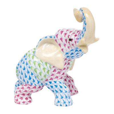 Herend Joyful Elephant Figurines Herend Patch 