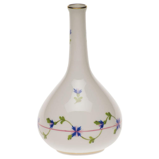 Herend Medium Bud Vase Figurines Herend Blue Garland 