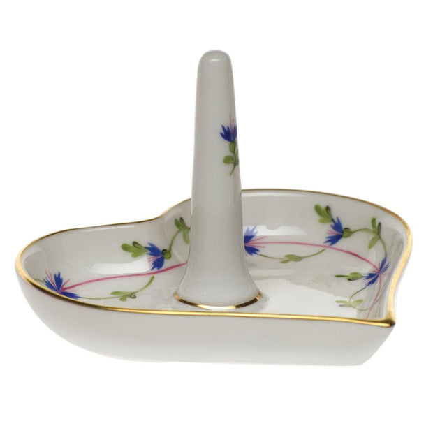 Herend Ring Holder Figurines Herend Blue Garland 
