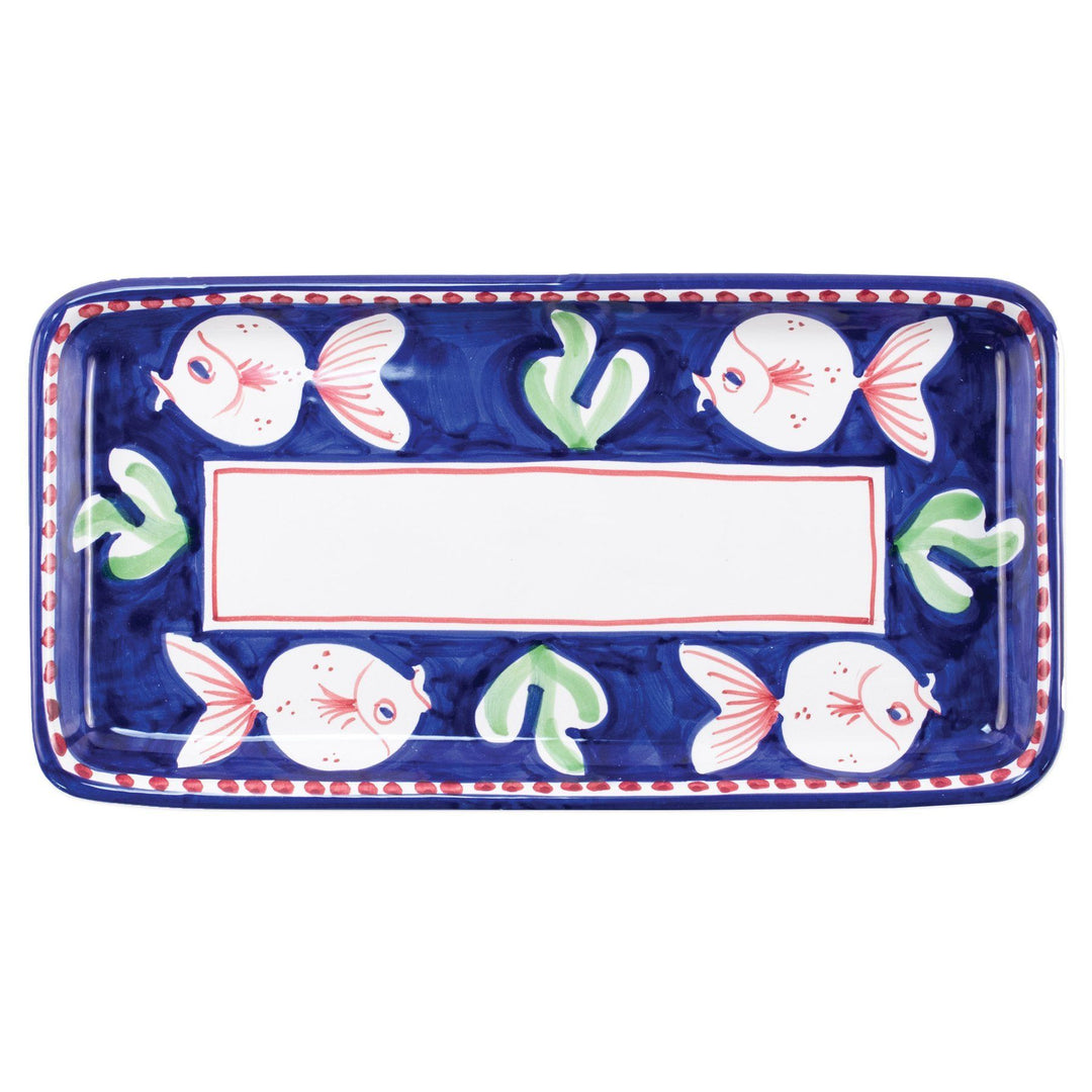 Vietri Campagna Pesce Rectangular Platter Dinnerware Vietri 
