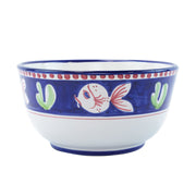 Vietri Campagna Pesce Deep Serving Bowl Dinnerware Vietri 