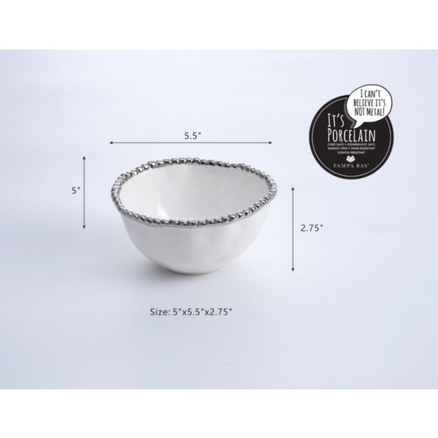 Pampa Bay Salerno Small Bowl Dinnerware Pampa Bay 