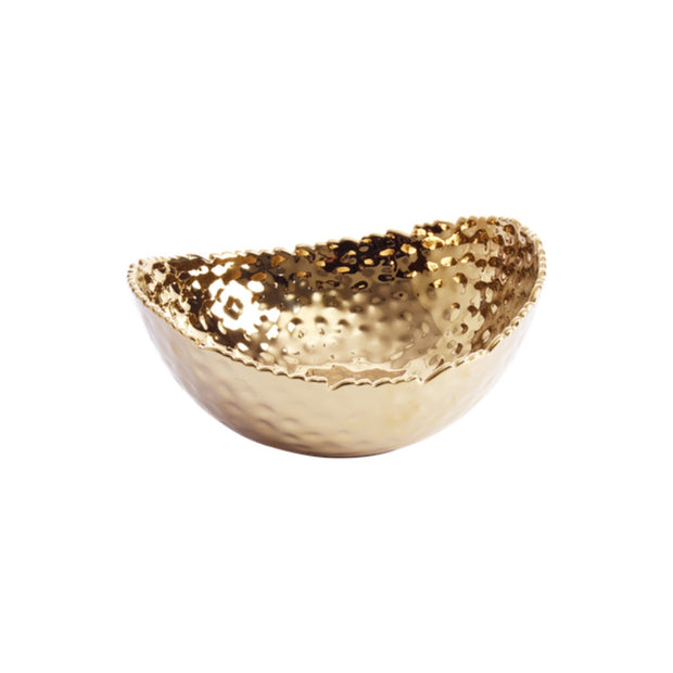 Pampa Bay Golden Millennium Medium Oval Bowl Dinnerware Pampa Bay 