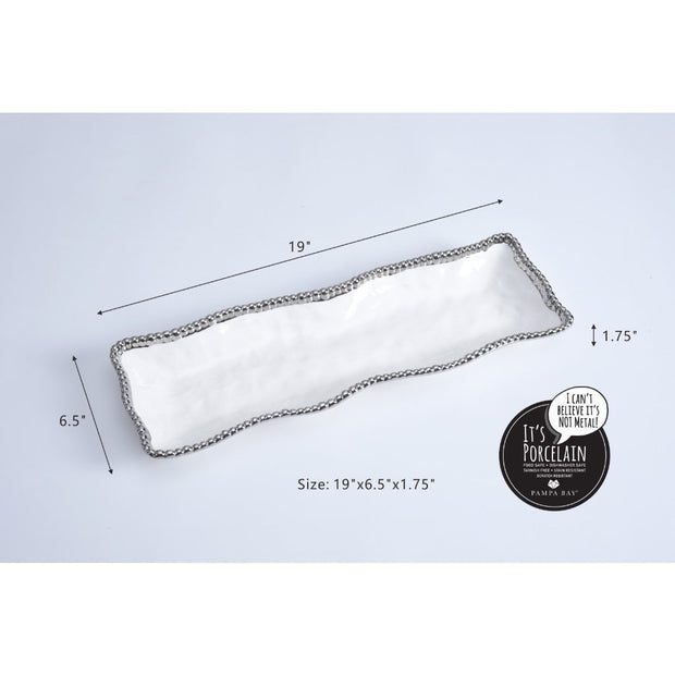 Pampa Bay Salerno Rectangle Serving Piece Dinnerware Pampa Bay 