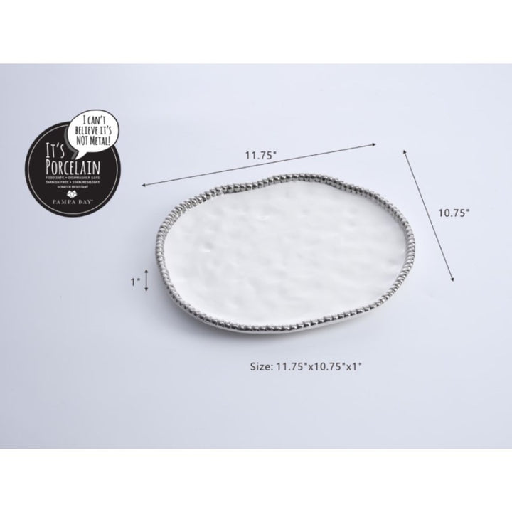 Pampa Bay Salerno Round Serving Piece Dinnerware Pampa Bay 