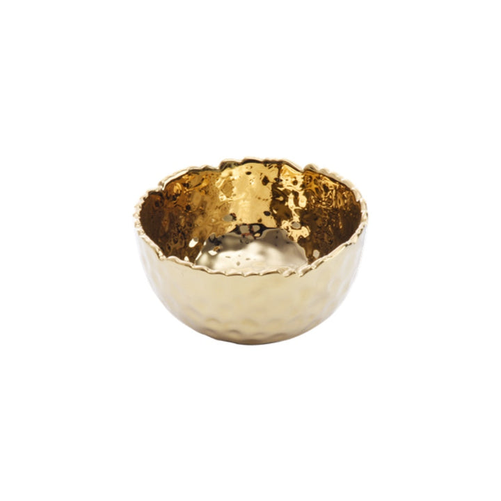 Pampa Bay Golden Millennium Snack Bowl Dinnerware Pampa Bay 