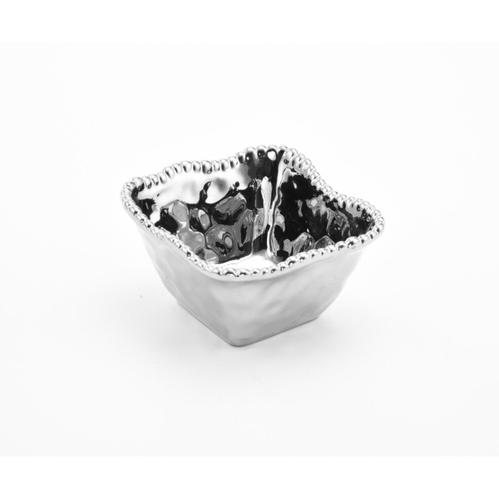 Pampa Bay Verona Square Snack Bowl Dinnerware Pampa Bay 