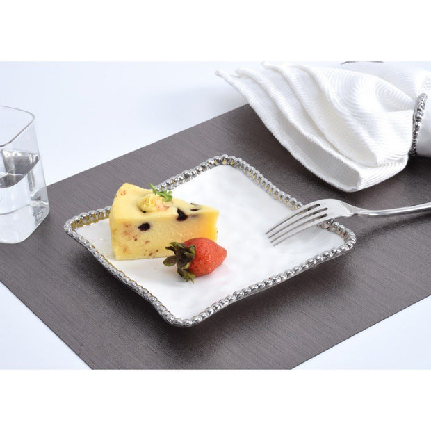 Pampa Bay Salerno Square Appetizer / Dessert Plate Dinnerware Pampa Bay 