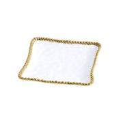 Pampa Bay Golden Salerno Square Appetizer / Dessert Plate Dinnerware Pampa Bay 