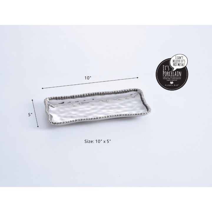 Pampa Bay Verona Small Rectangular Tray Dinnerware Pampa Bay 