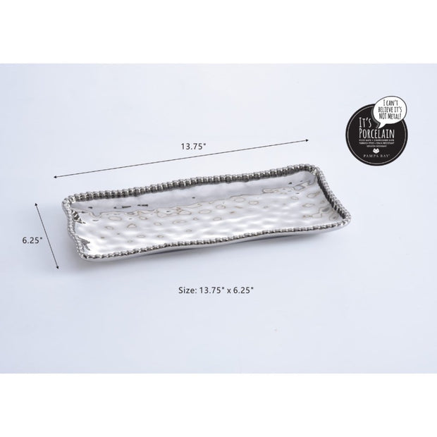 Pampa Bay Verona Medium Rectangular Tray Dinnerware Pampa Bay 