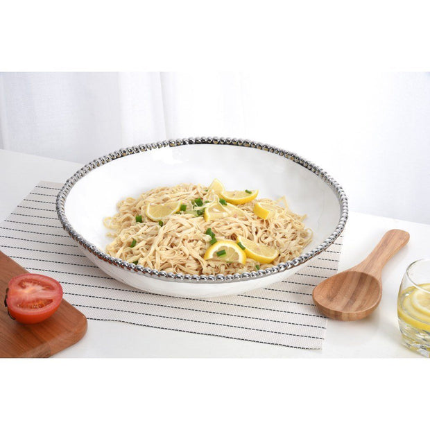 Pampa Bay Salerno Round Shallow Bowl Dinnerware Pampa Bay 